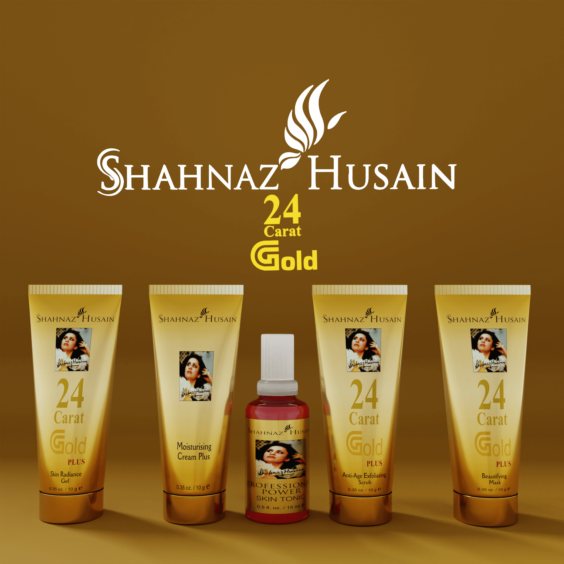 Shahnaz Husain 24 Carat Gold Facial Kit Priyadarshini