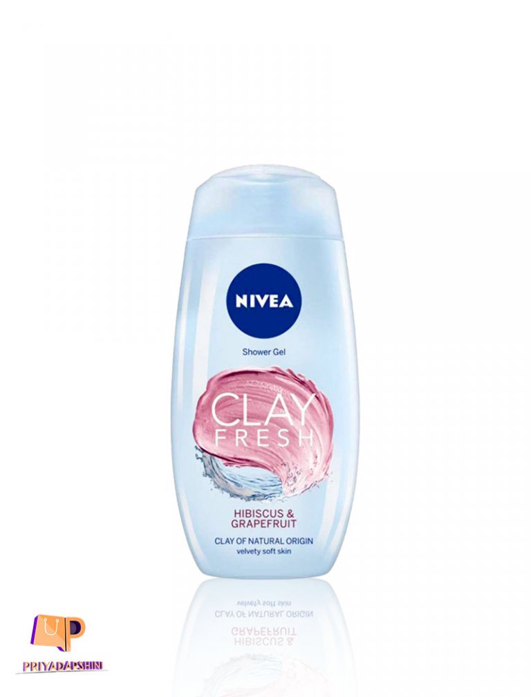 Nivea Shower Gel Clay Fresh Hibiscus & Grapefruit Clay Of Natural