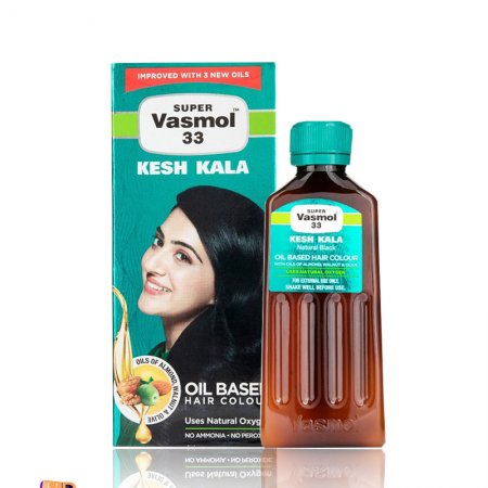 Super Vasmol 33 Kesh Kala Oil Based Hair Colour 100ml (Natural Black)pack  of 2 – Priyadarshini