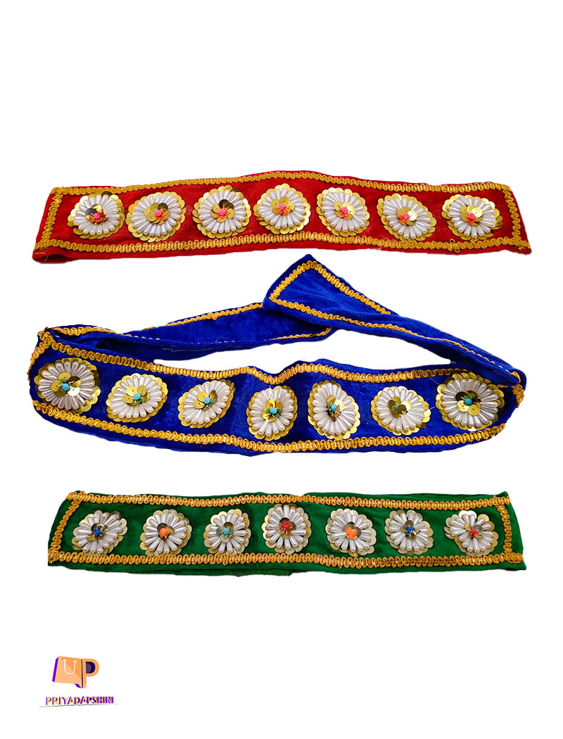 Priyadarshini Indian Classical Waist Dance Belt (6 Colour) – Priyadarshini
